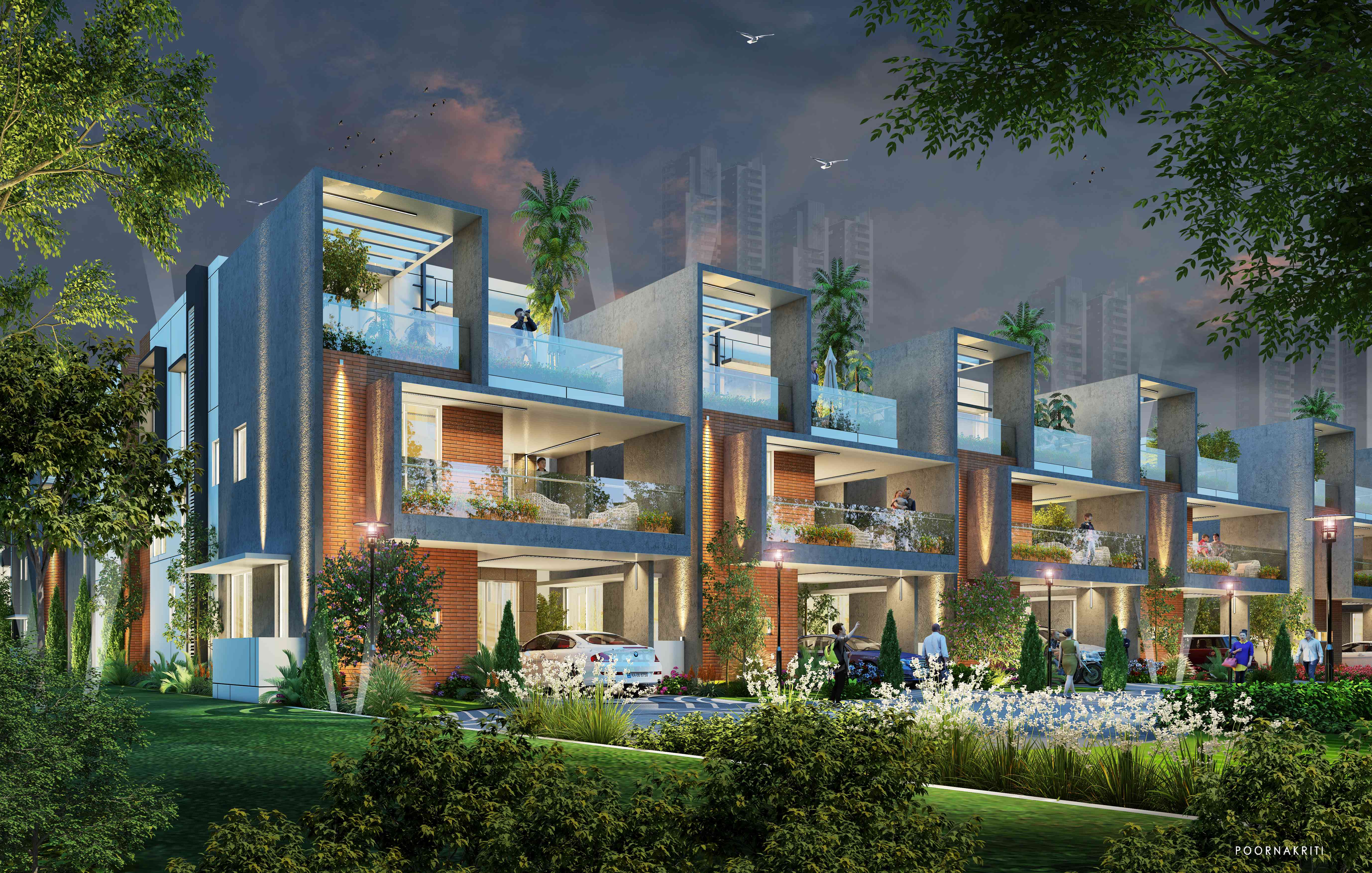 Villa – Night View